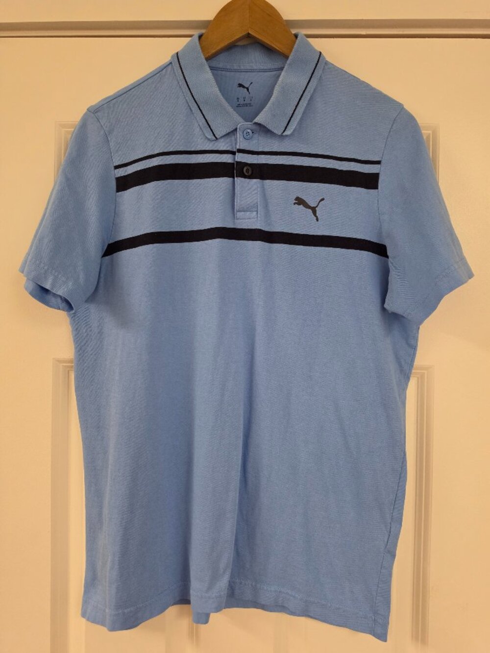 PUMA Elevated Essentials Men's POLO Shirt, size Medium